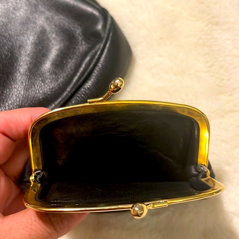 💐GUCCI HORSE BIT CALFSKIN SACHEL BAG WITH ORIGINAL COIN PURSE. ( Circa 79~80) - Picture 16 of 16